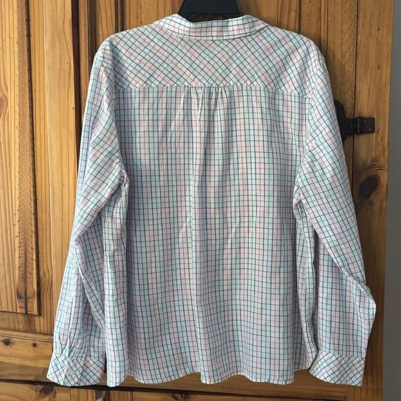 Talbots Multicolor Plaid Bouse - Picture 3 of 5